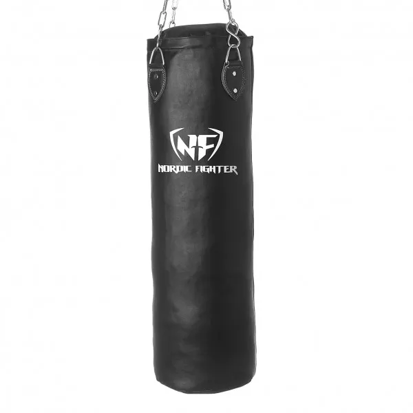 Nordic Fighter Boksepose Ekte Skinn 100cm 30kg