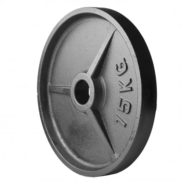Nordic Fighter jern vektskiver 10kg / 50mm (1 stk)